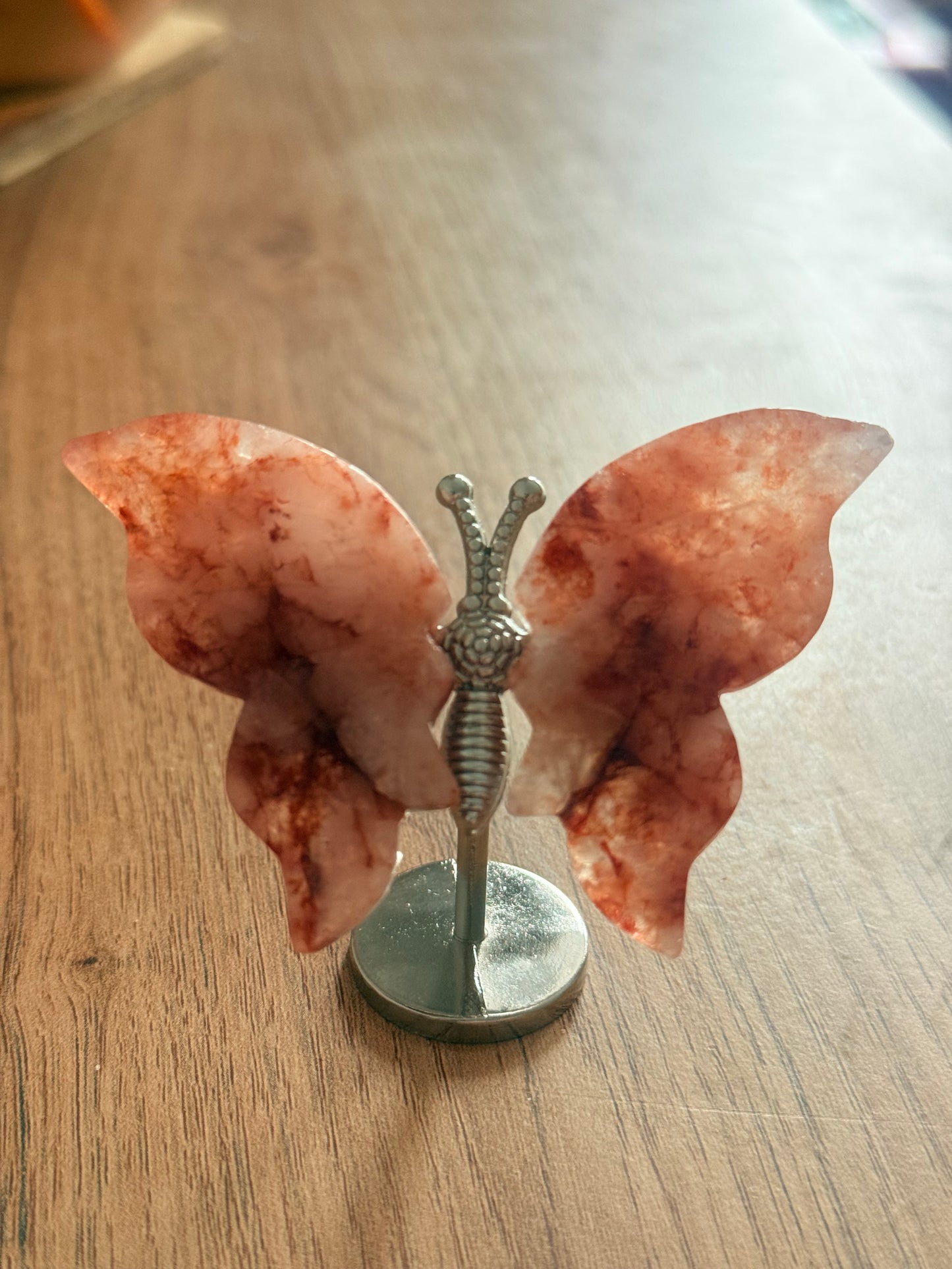 Mini butterfly- fire quartz