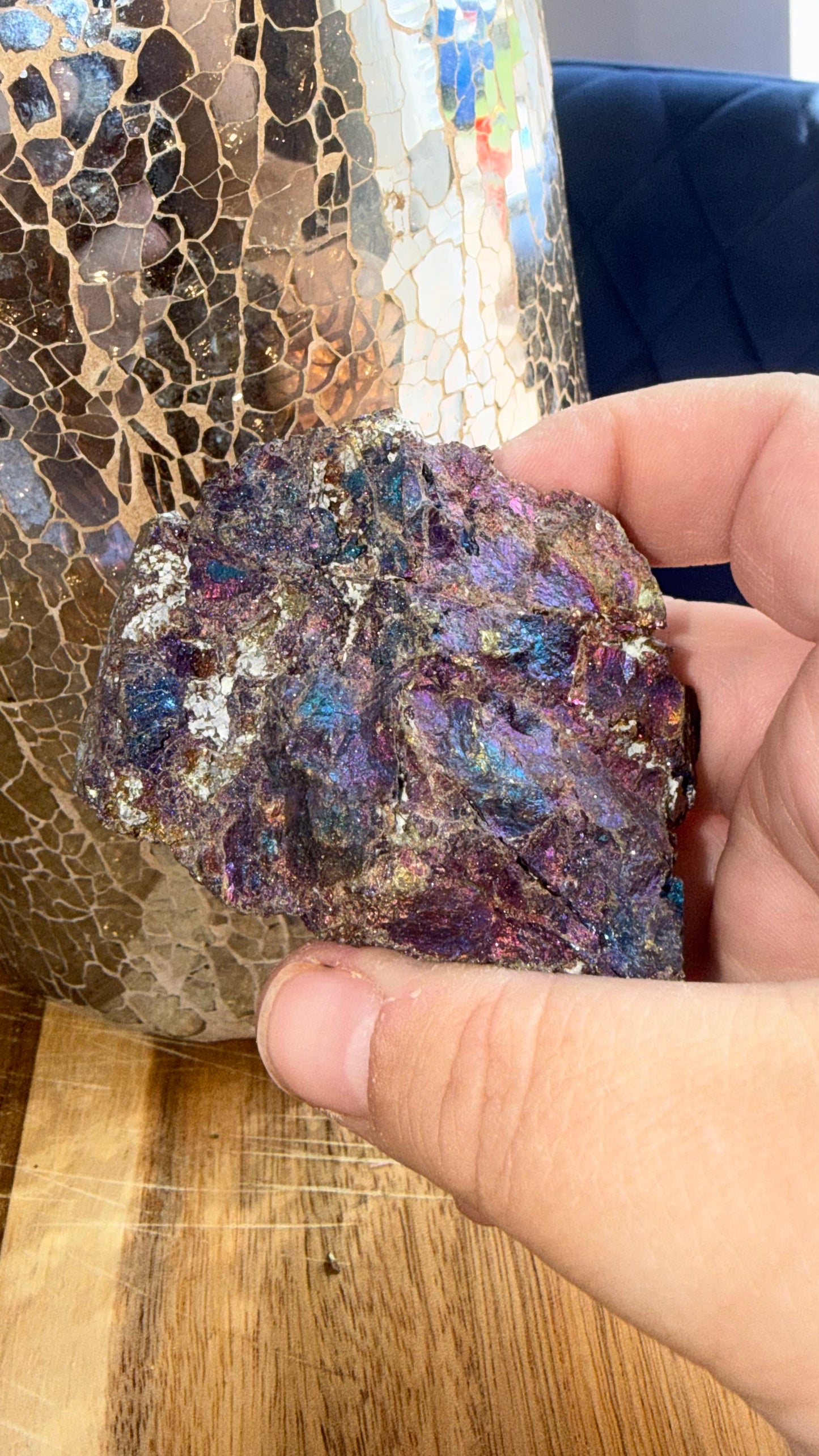 Peacock ore (bornite)