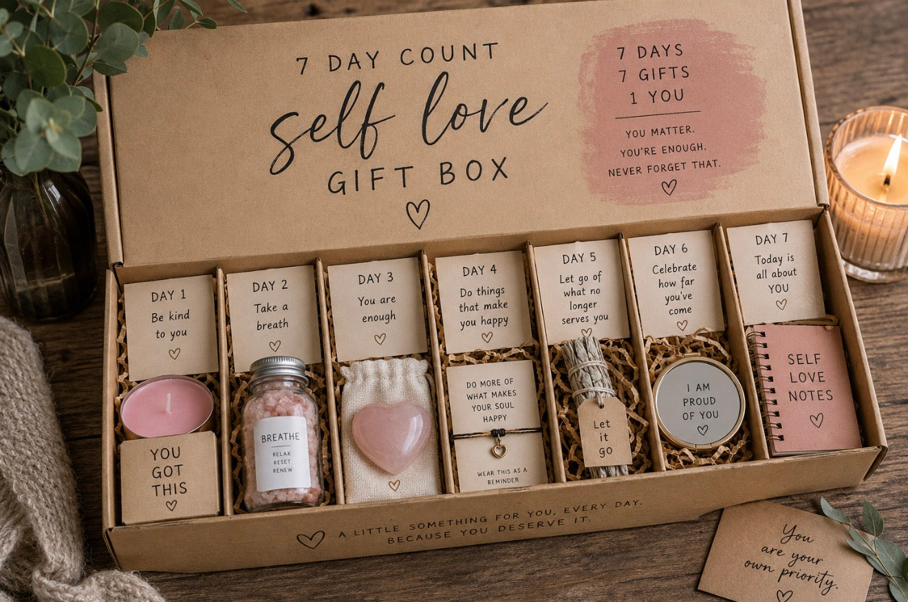 Self Love 7 Day Countdown GIFT BOX