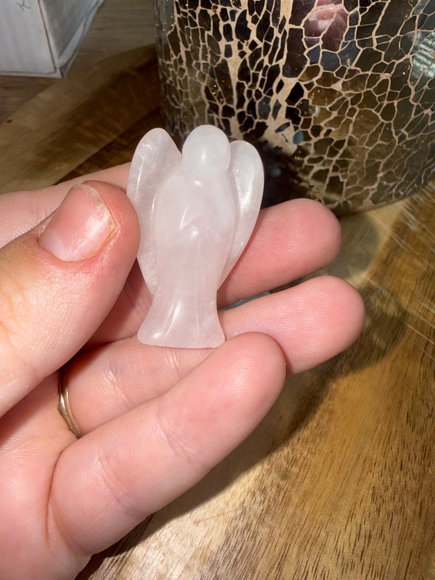 Rose Quartz Angel