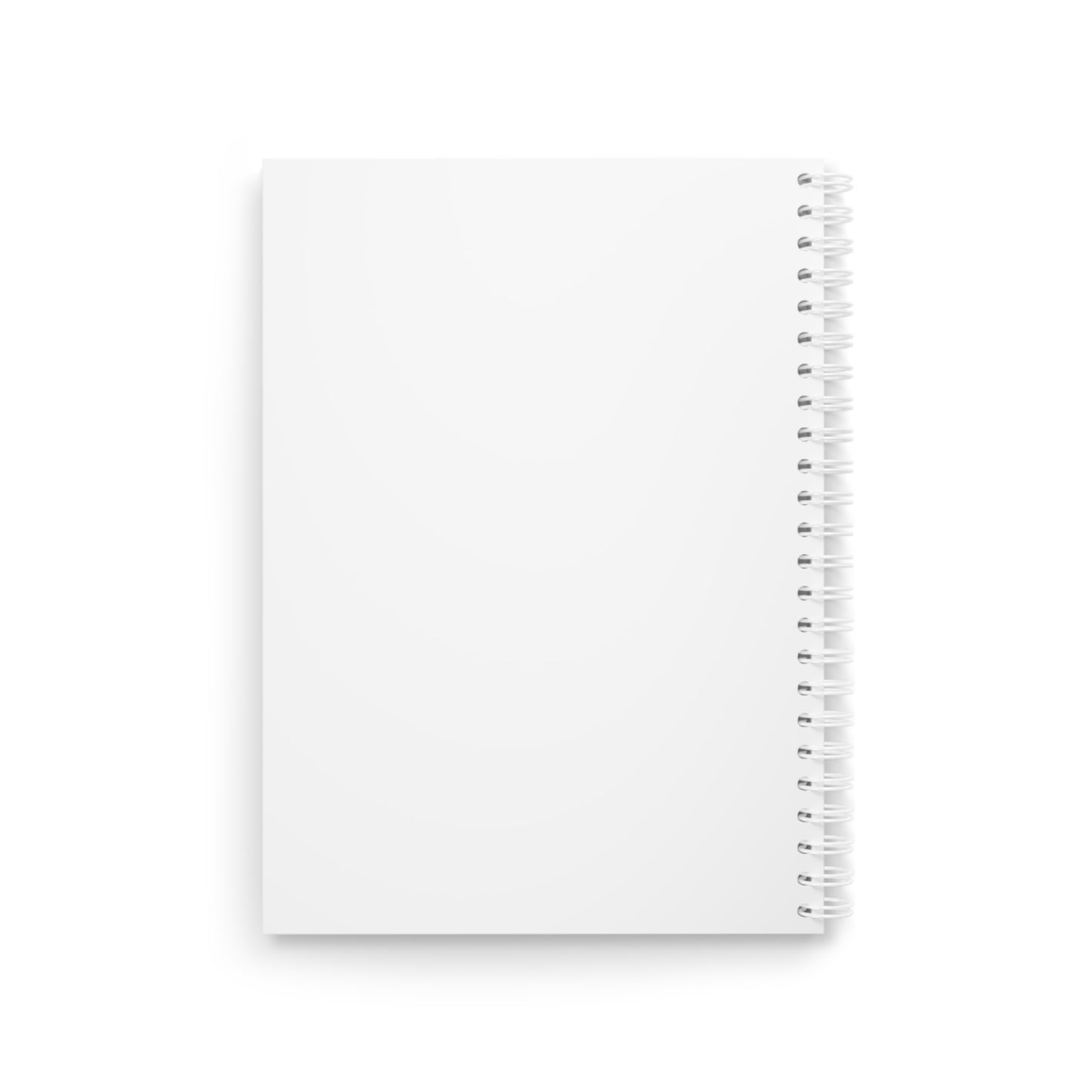 Be Happy Floral Spiral Notebook — (designed by Bonnie) Pink Butterfly & Heart Journal