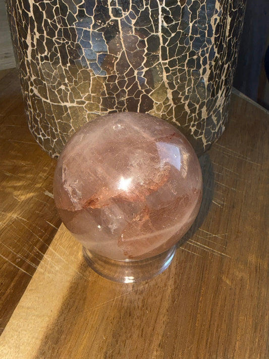 Fire Quartz sphere