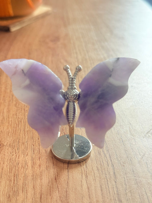 Mini butterfly- amethyst