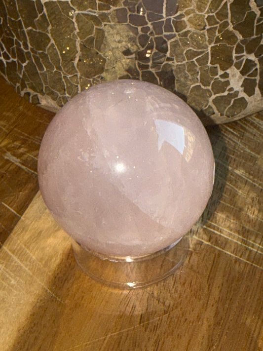 Rose Quartz ( High Grade) sphere