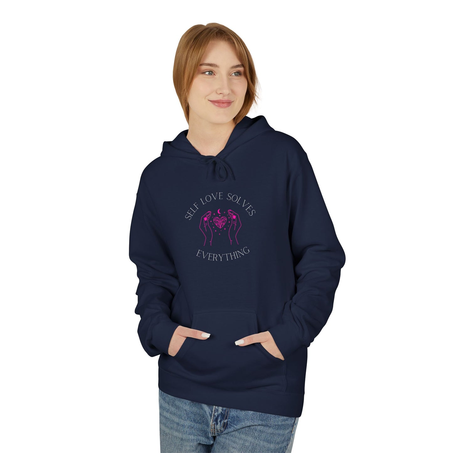 Self Love hoodie black/navy