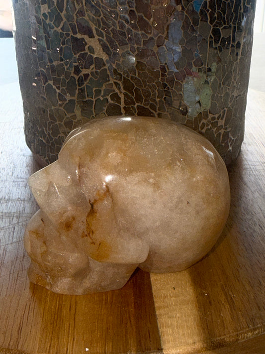 Golden healer skull