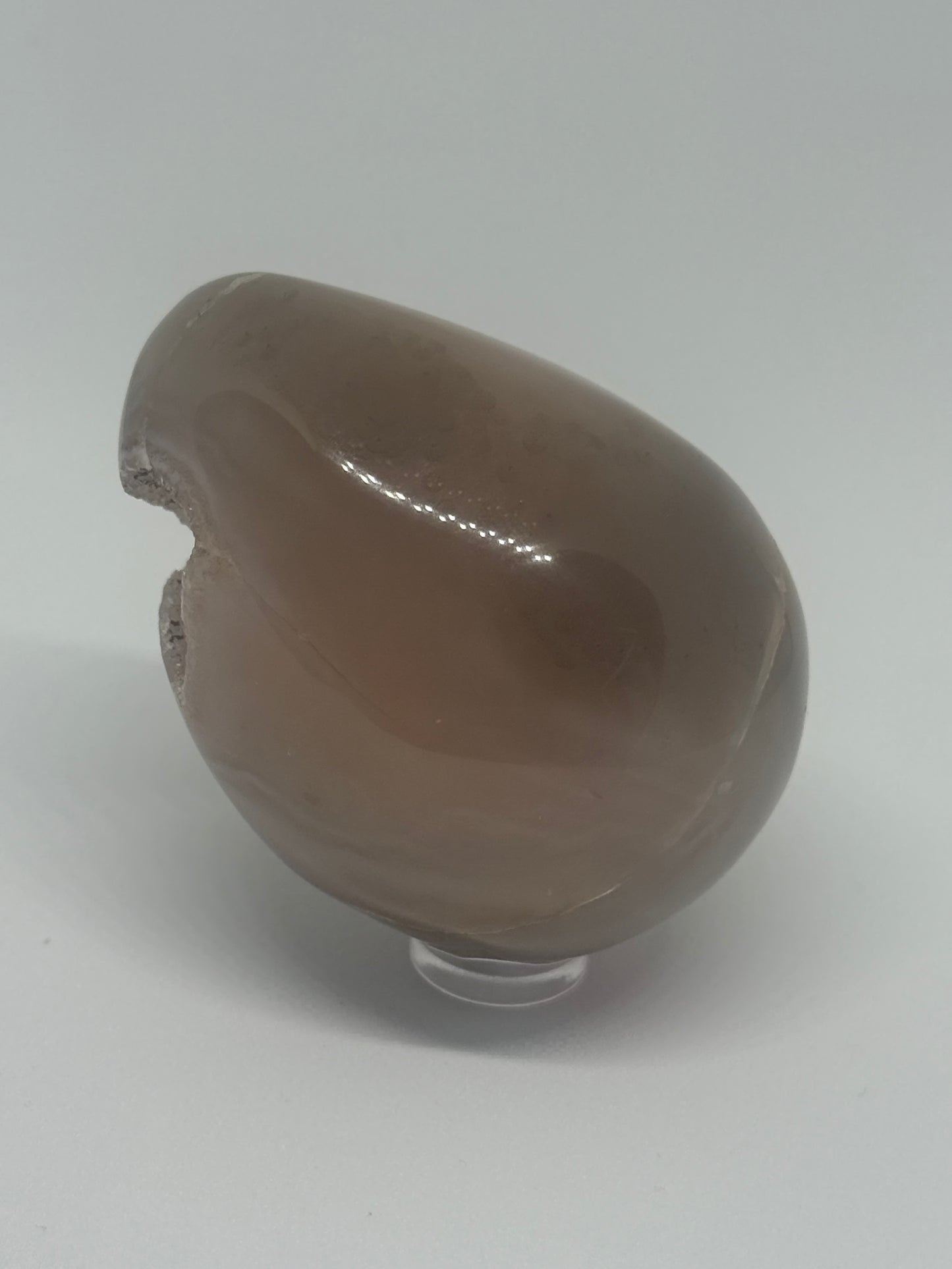 Agate Amethyst Egg