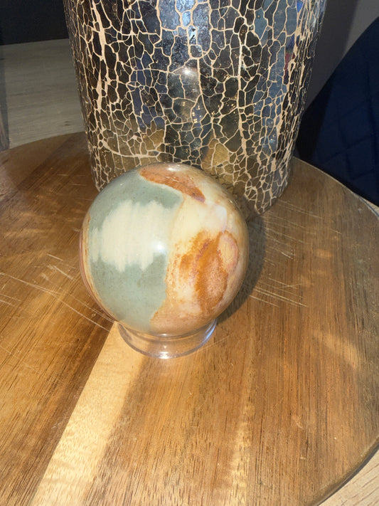 Polychrome Jasper sphere