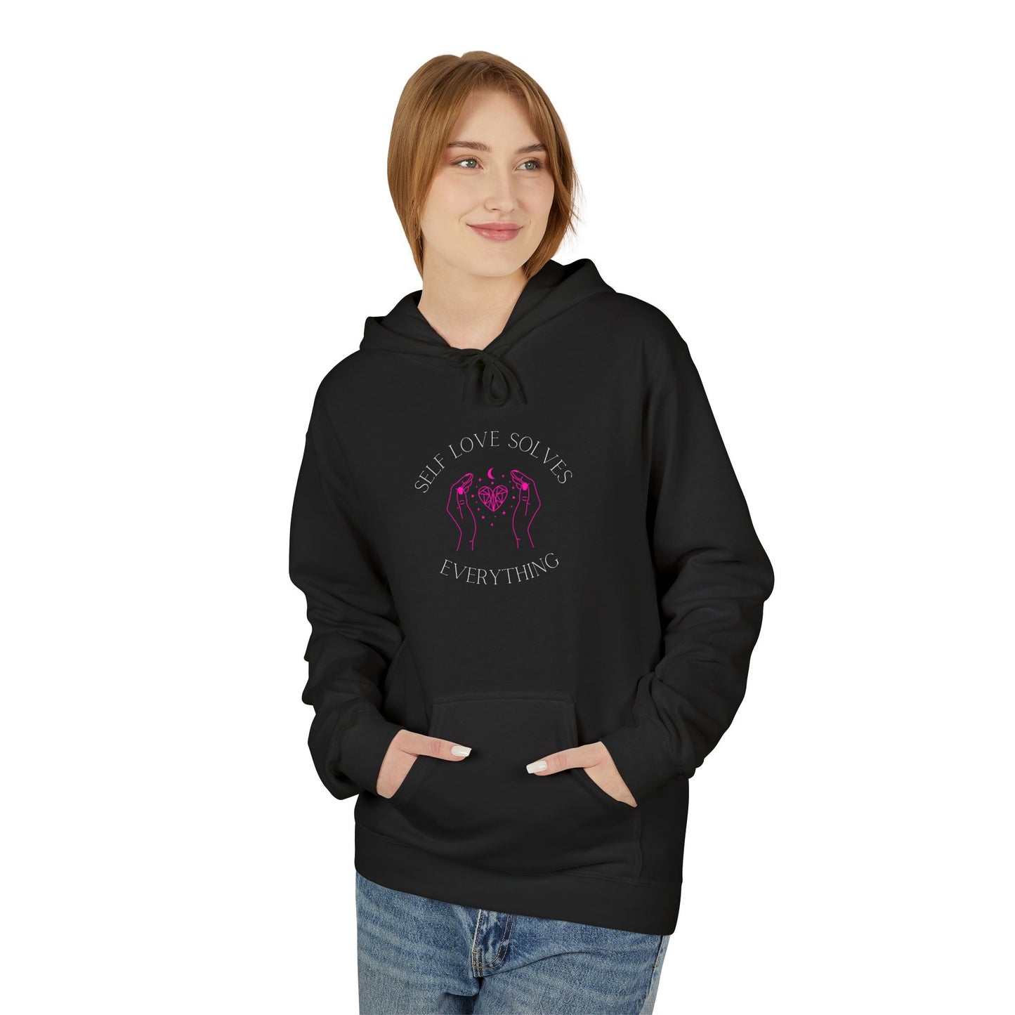 Self Love hoodie black/navy