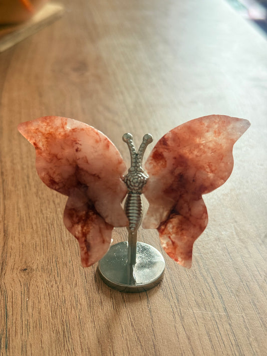 Mini butterfly- fire quartz