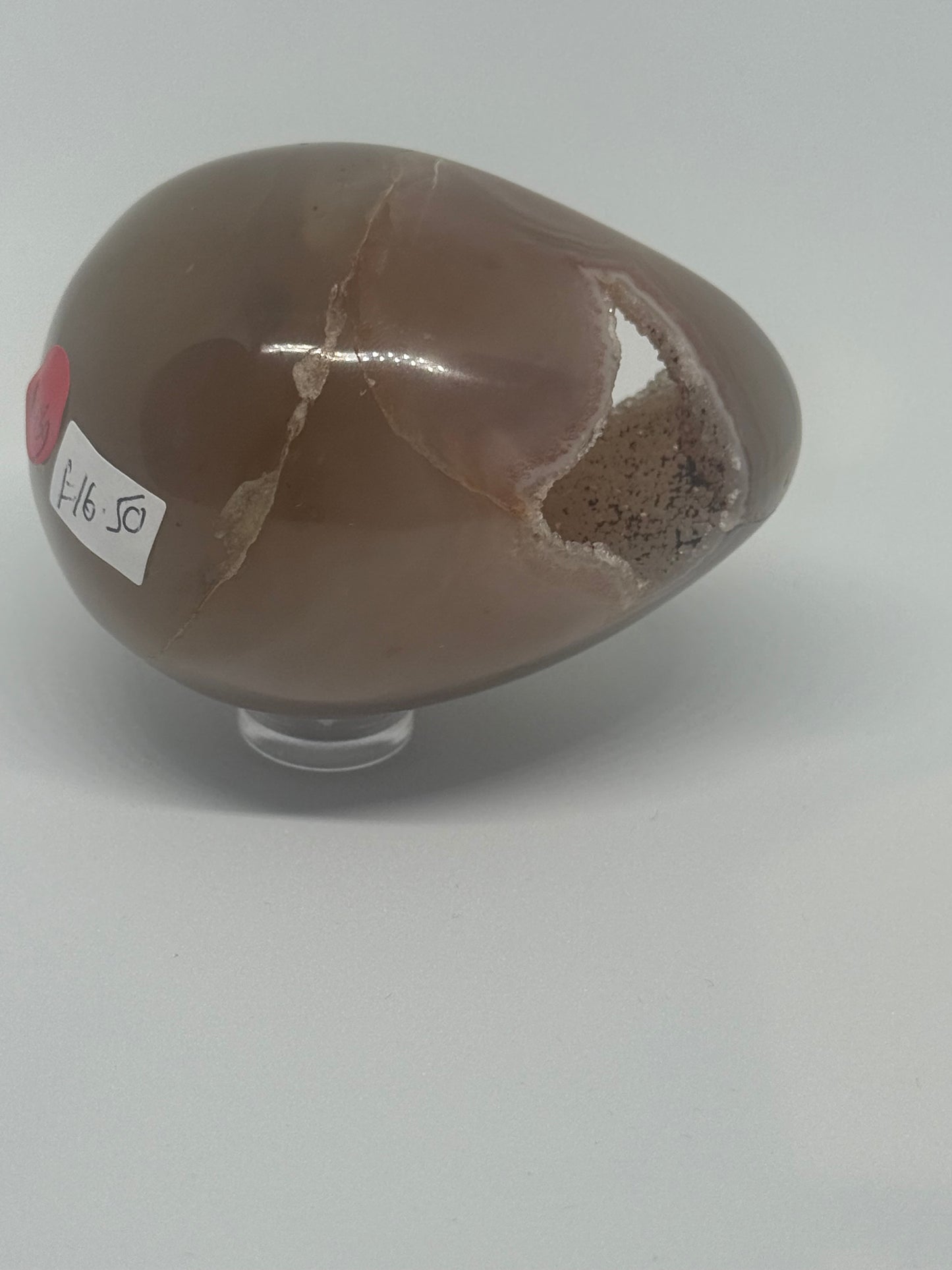 Agate Amethyst Egg