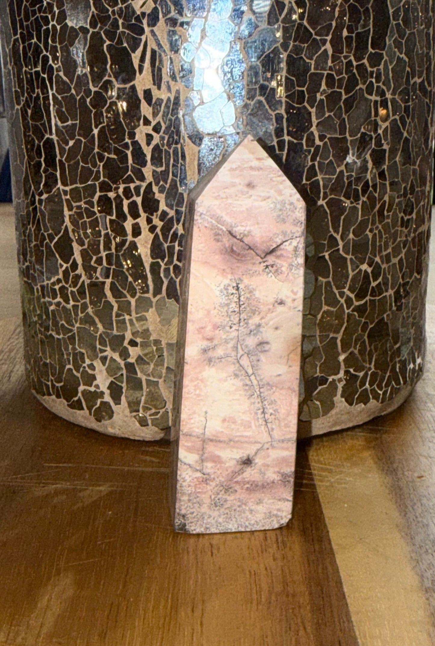 Pink Jasper tower