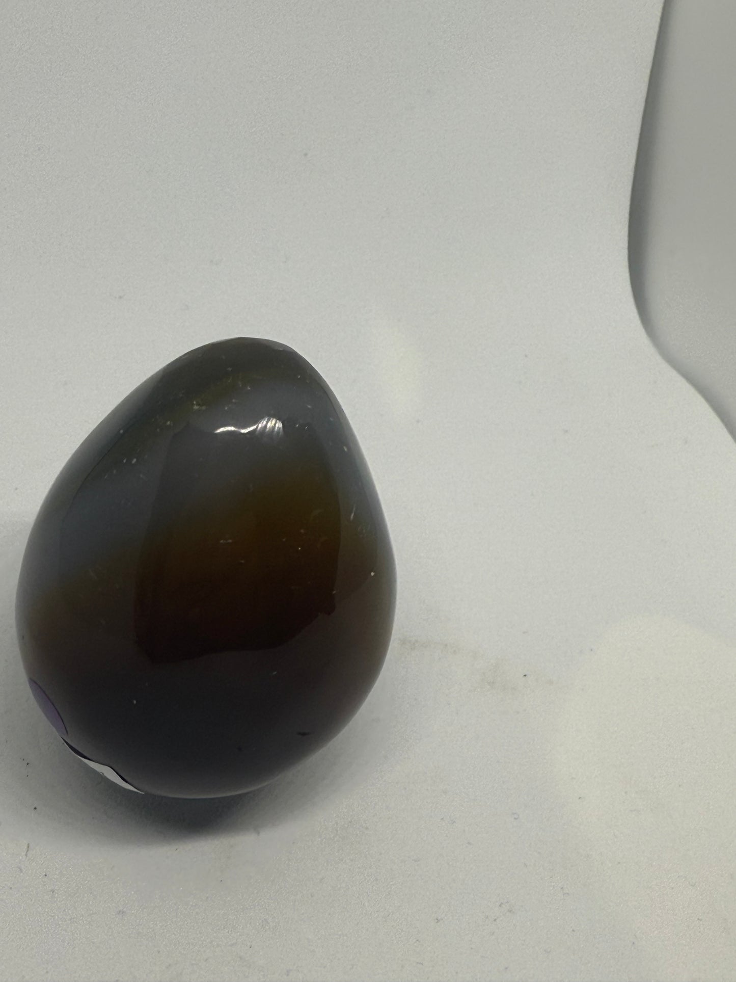 Agate Amethyst Egg