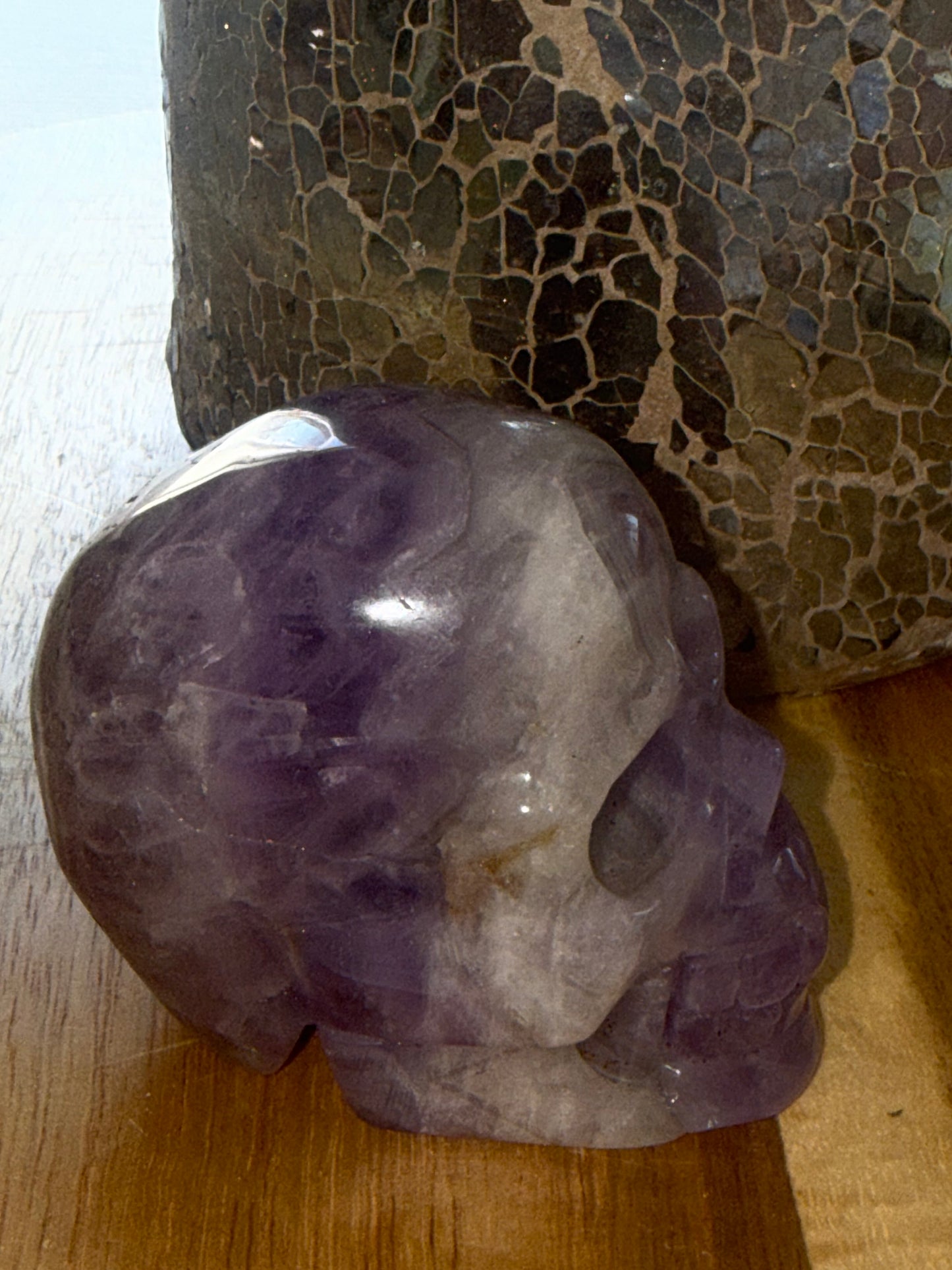 Dream amethyst skull